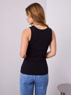 VUE TANK TOP - BLACK