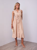SORELLE DRESS - BEIGE