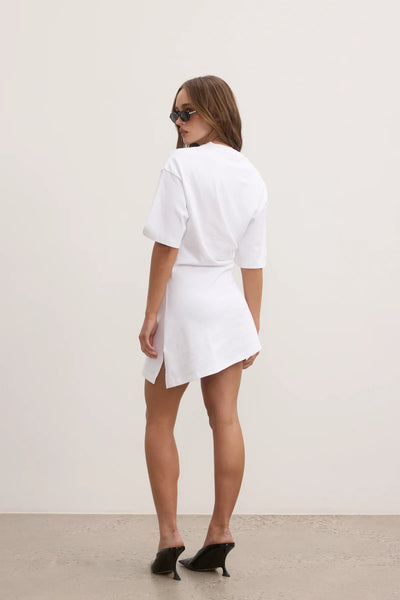 'BAYSE' JOANNA DRESS - WHITE