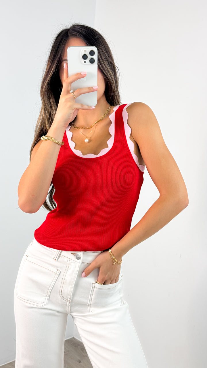 LULU TOP - RED