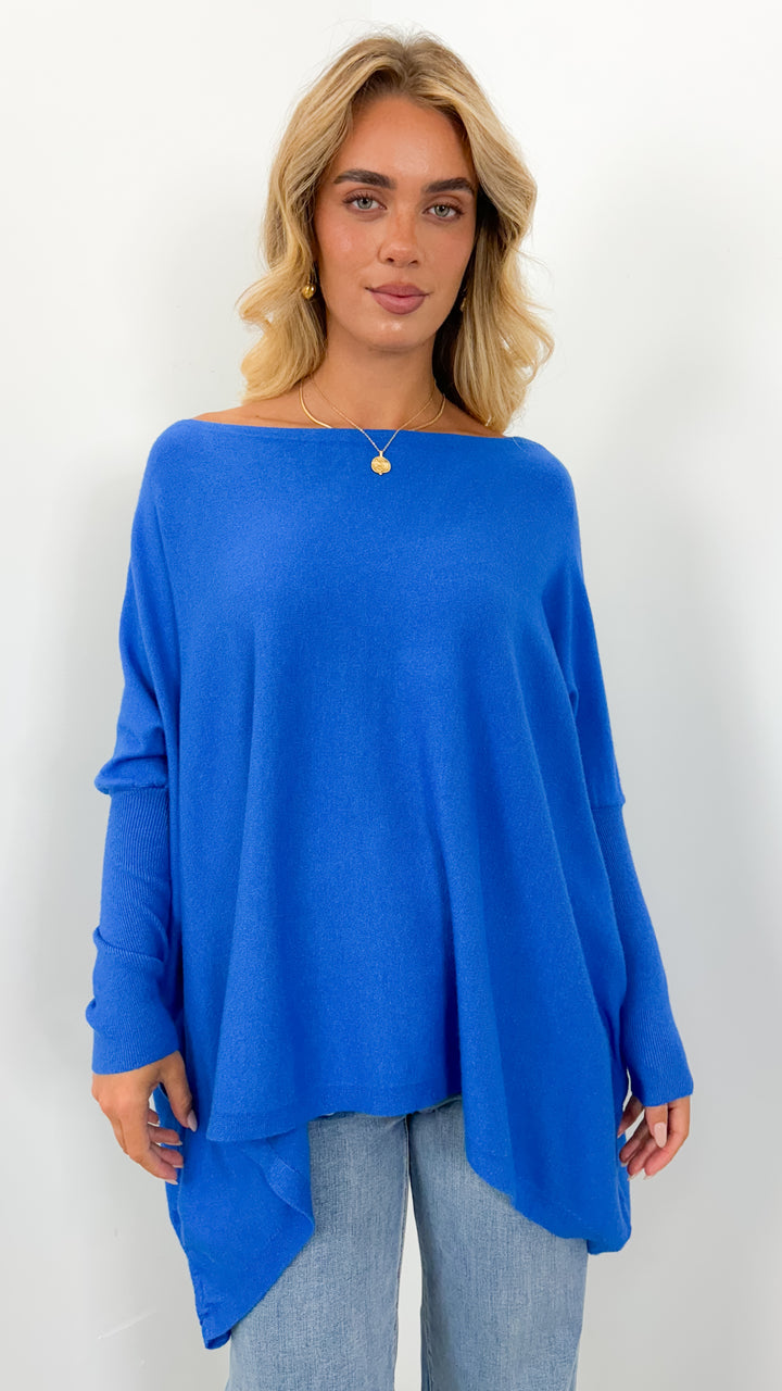 TESSA KNIT - COBOLT BLUE