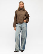 DANIEL WINDBREAKER JACKET - WALNUT