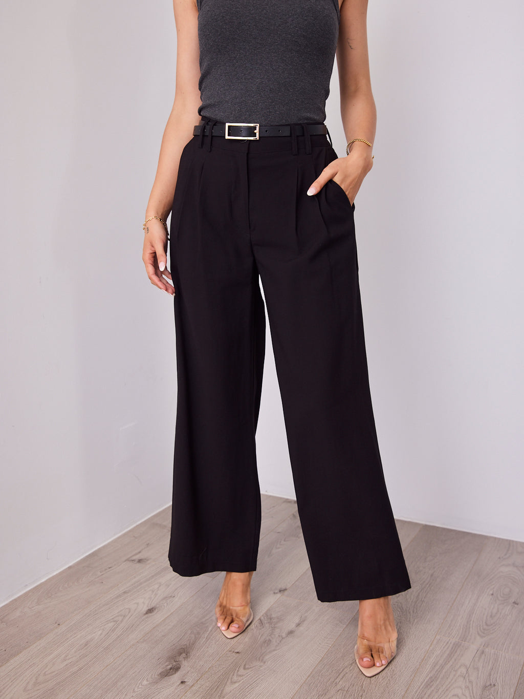 JOSEPH PANT - BLACK