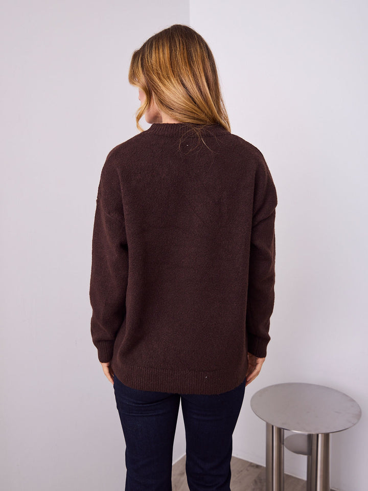 WEEKEND KNIT - CHOCOLATE