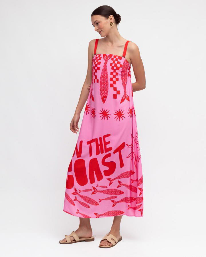 ON THE COAST MAXI - PINK