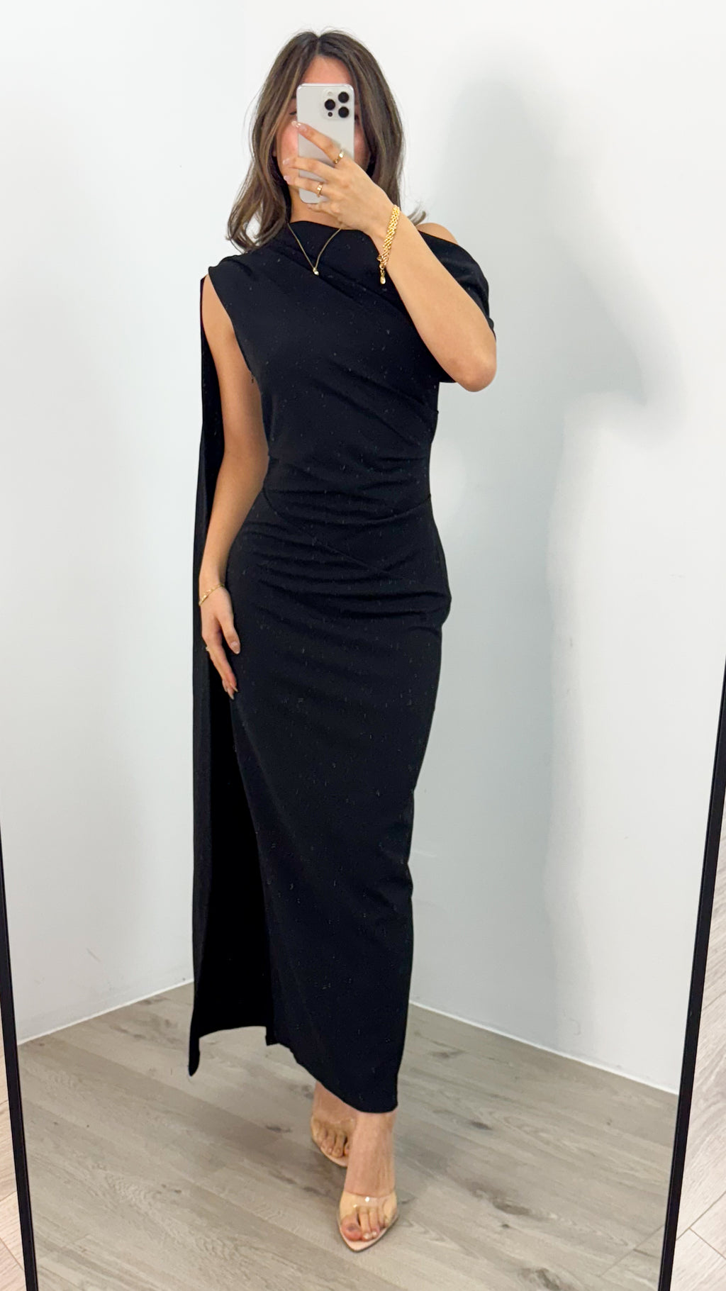 SAVILLE DRESS - BLACK