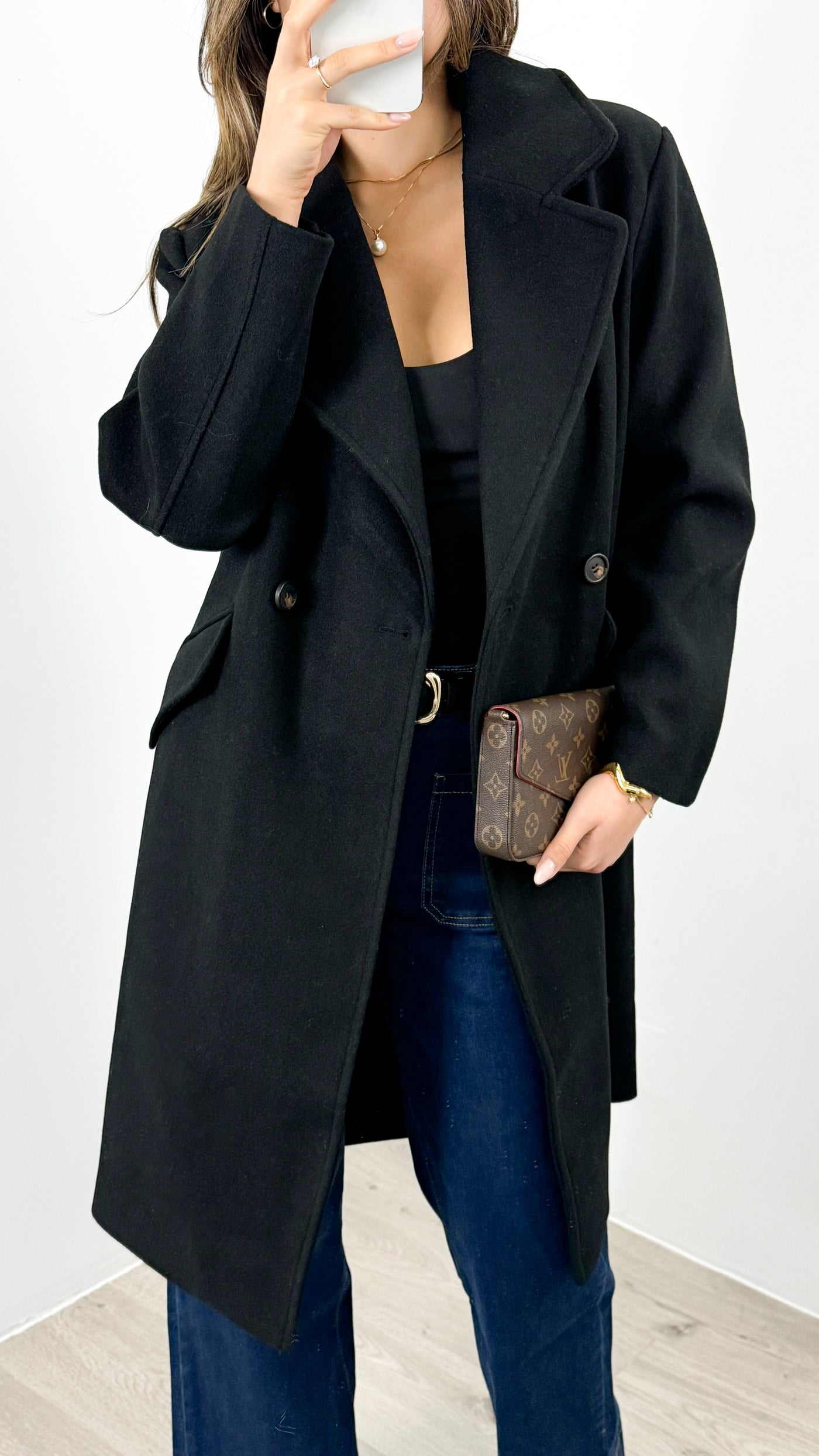 ARABELLA COAT - BLACK
