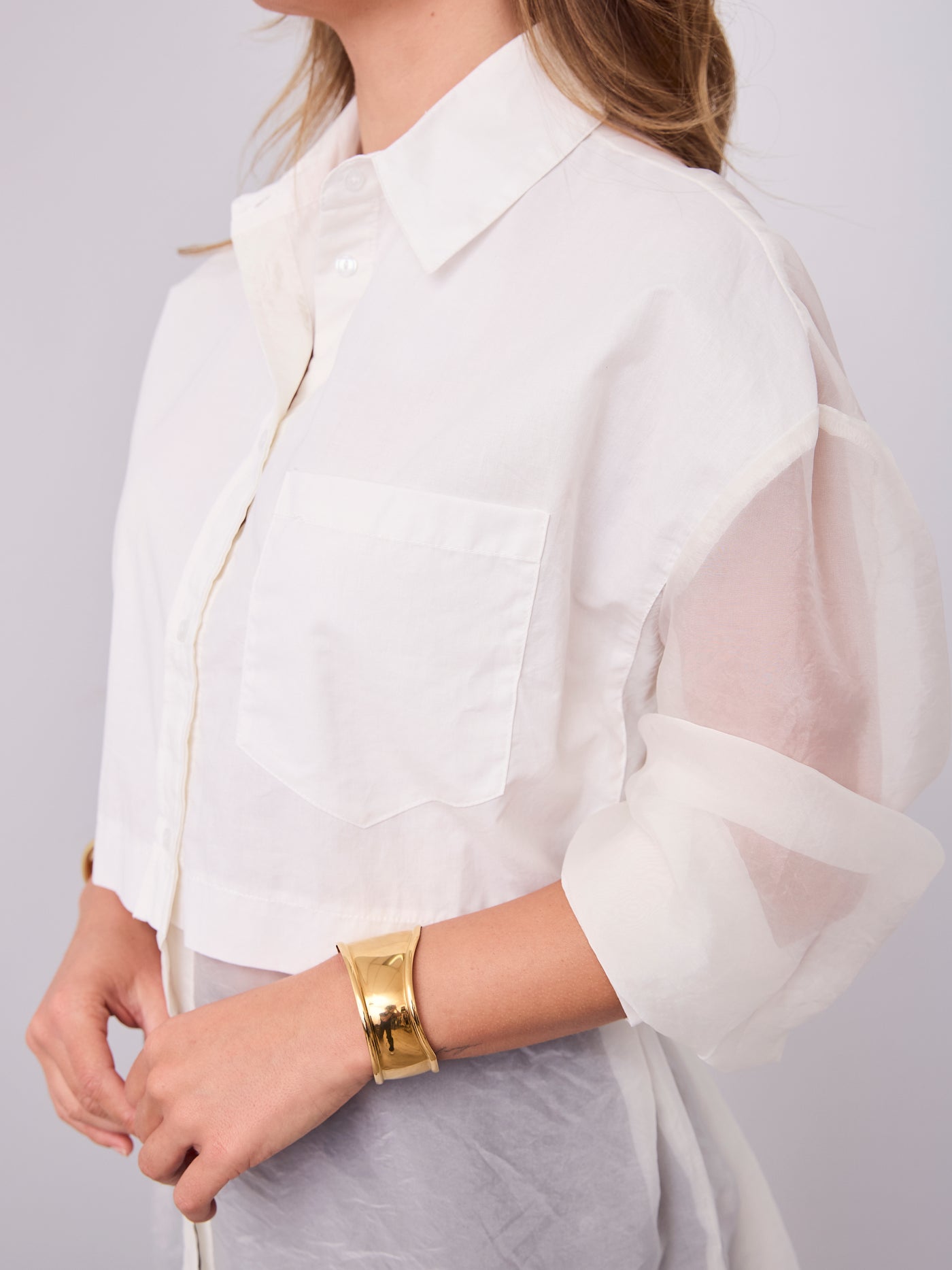 NARA SHIRT -  OFF WHITE