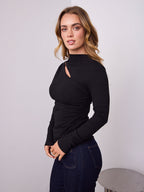 ALEXA TOP - BLACK
