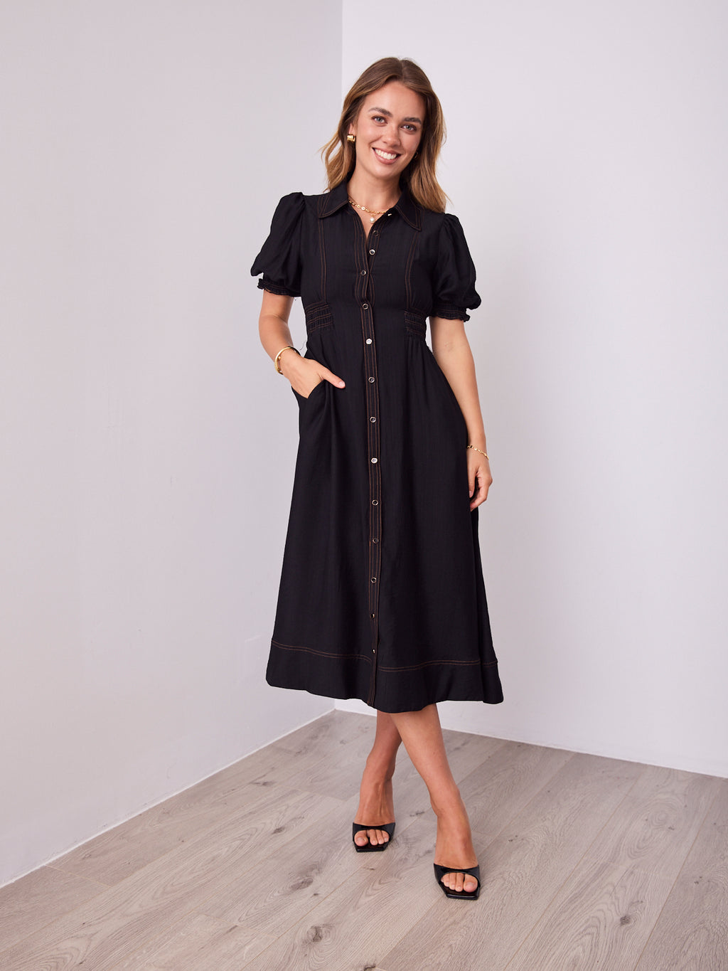 MARCIA DRESS - BLACK