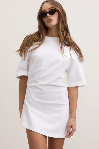 'BAYSE' JOANNA DRESS - WHITE