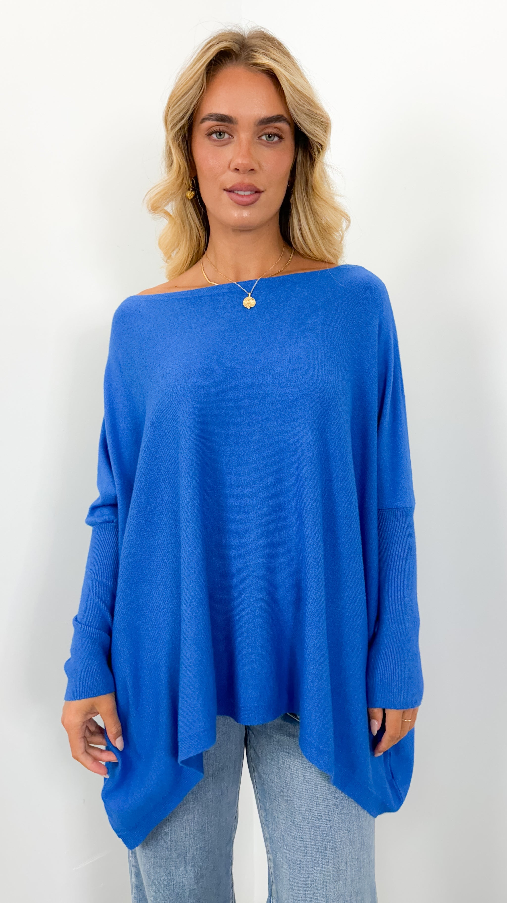 TESSA KNIT - COBOLT BLUE