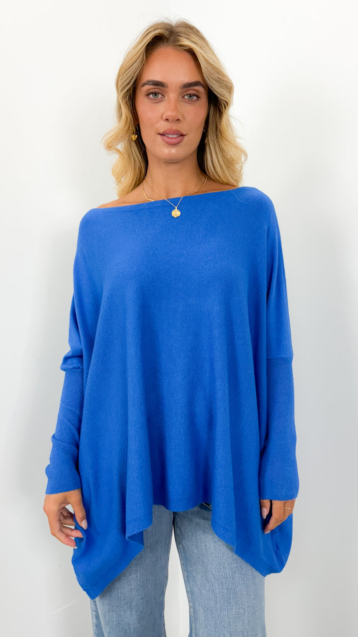 TESSA KNIT - COBOLT BLUE