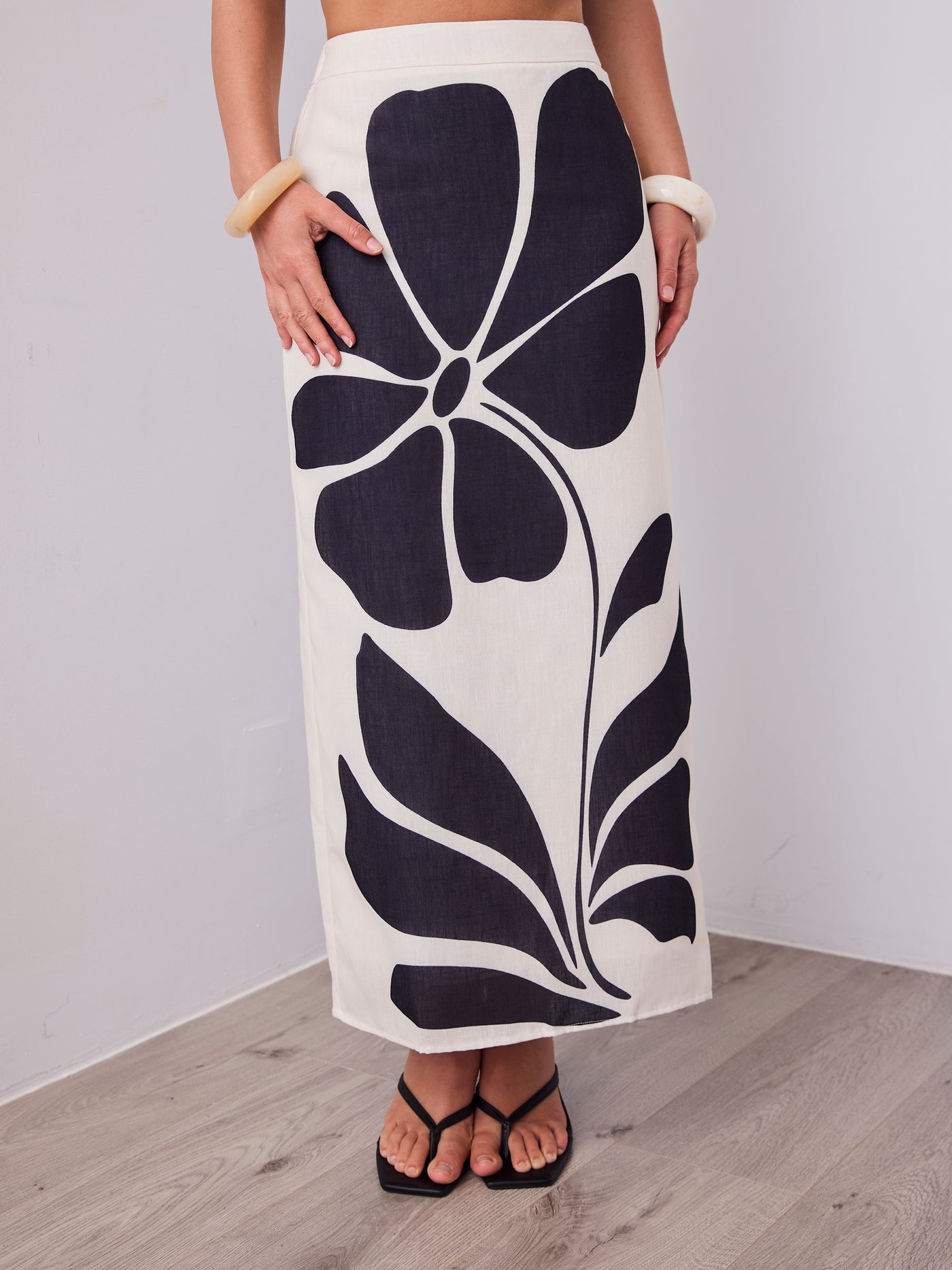 KOKO MAXI SKIRT - CREAM
