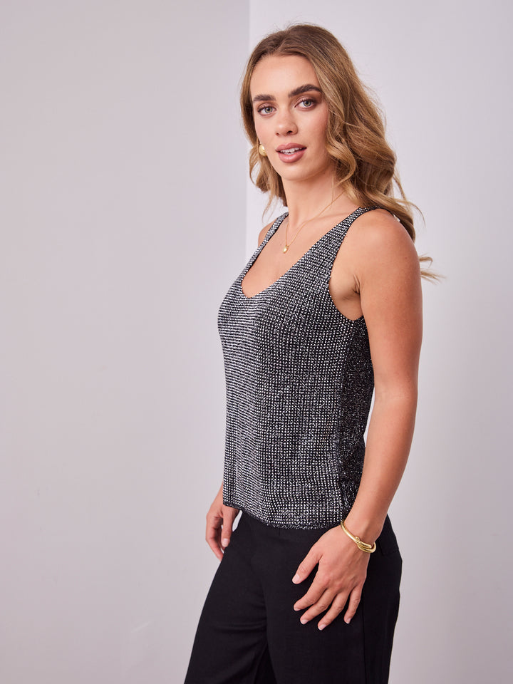 LOPEZ TOP - BLACK