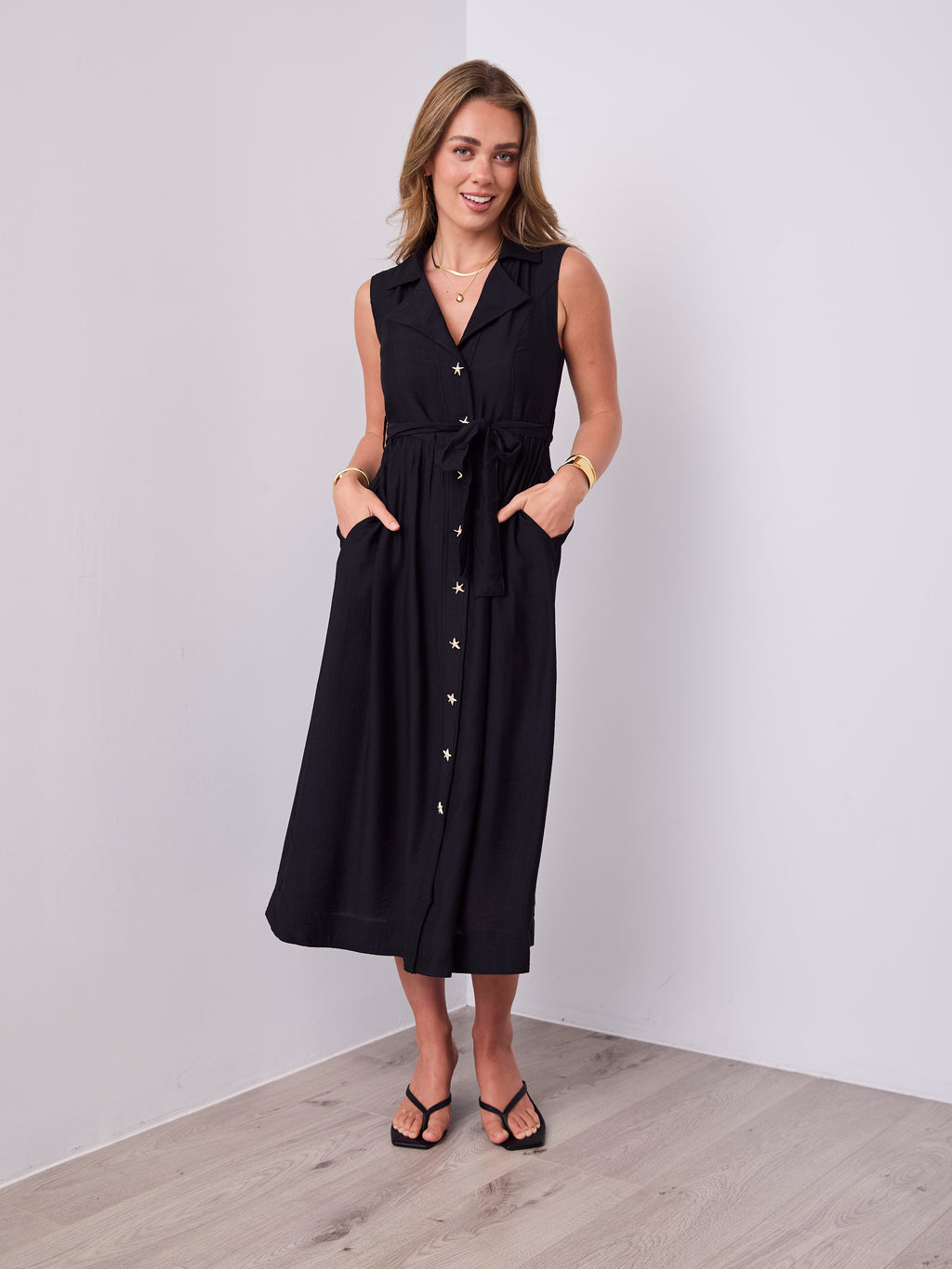 SORELLE DRESS - BLACK