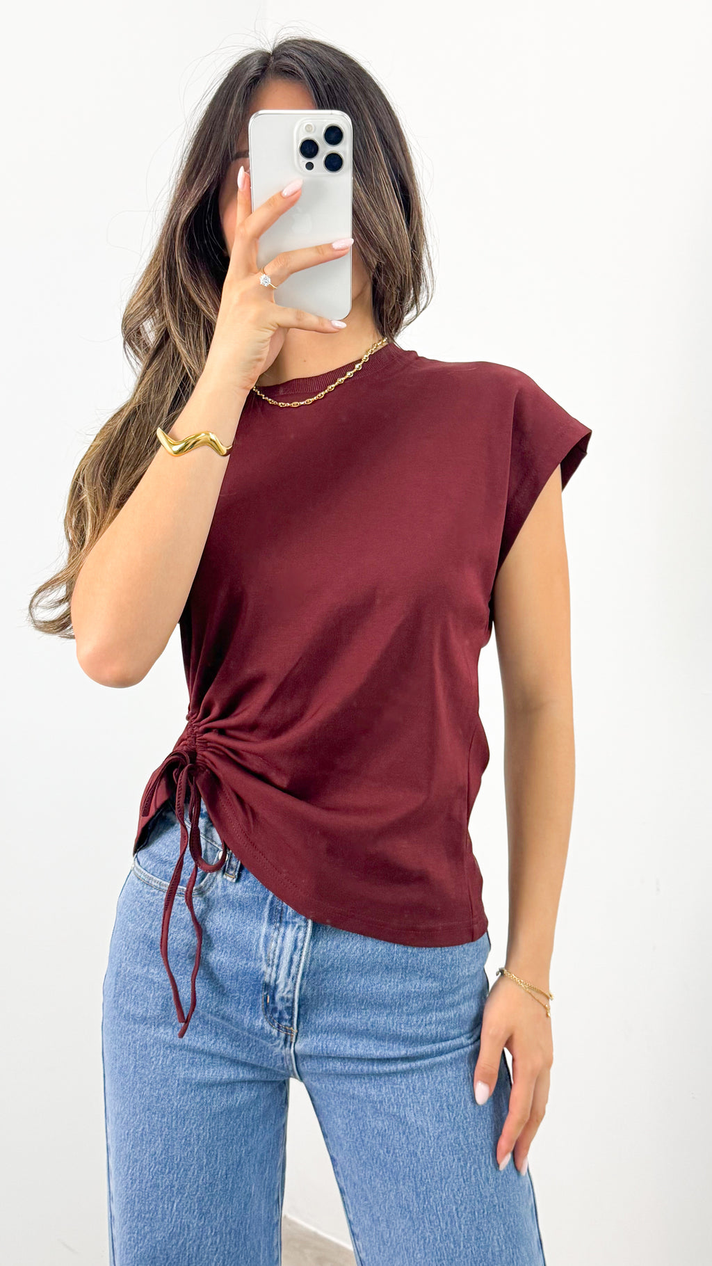 ELISHA TEE - WINE