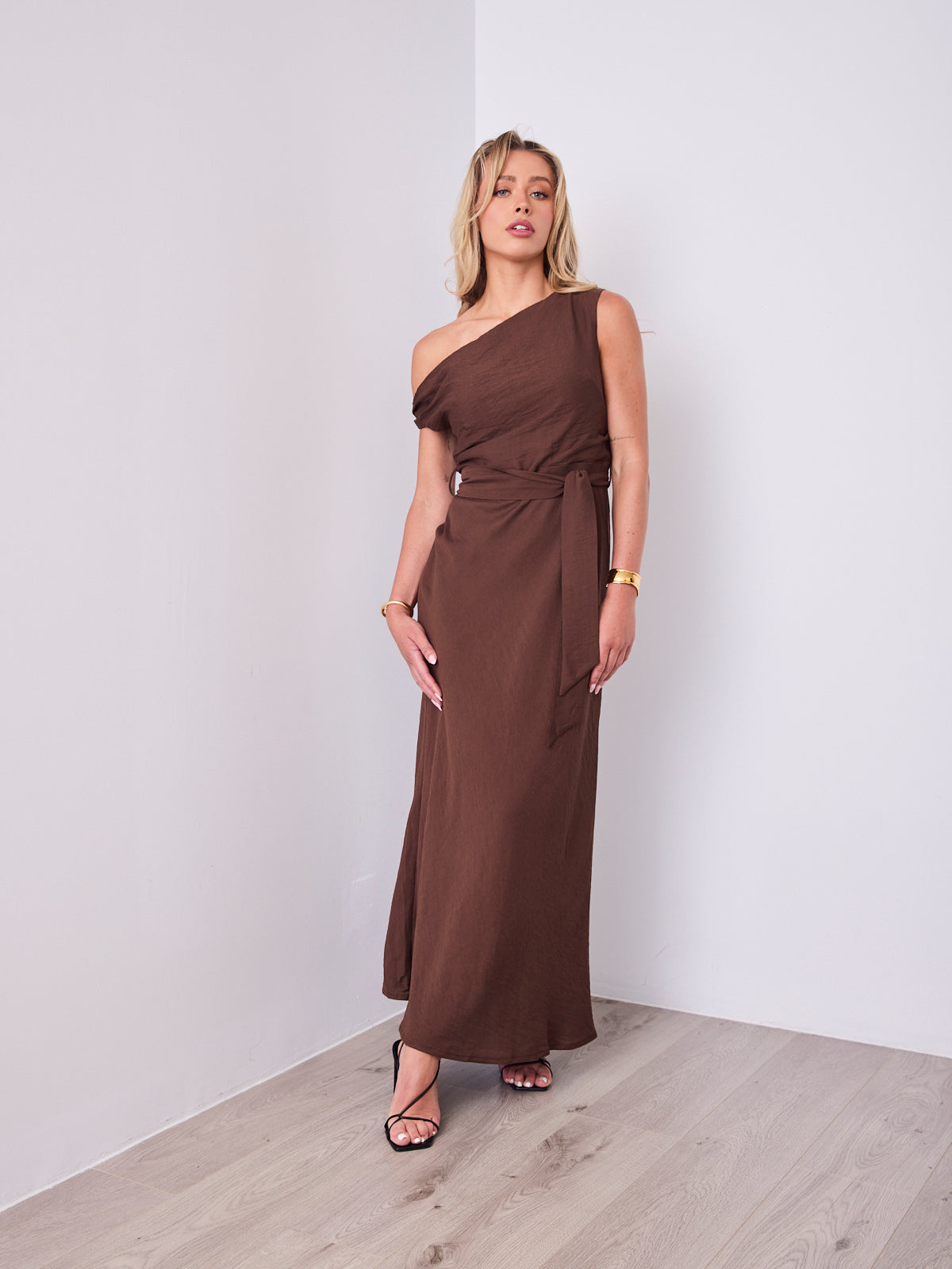ANGIE DRESS - CHOCOLATE