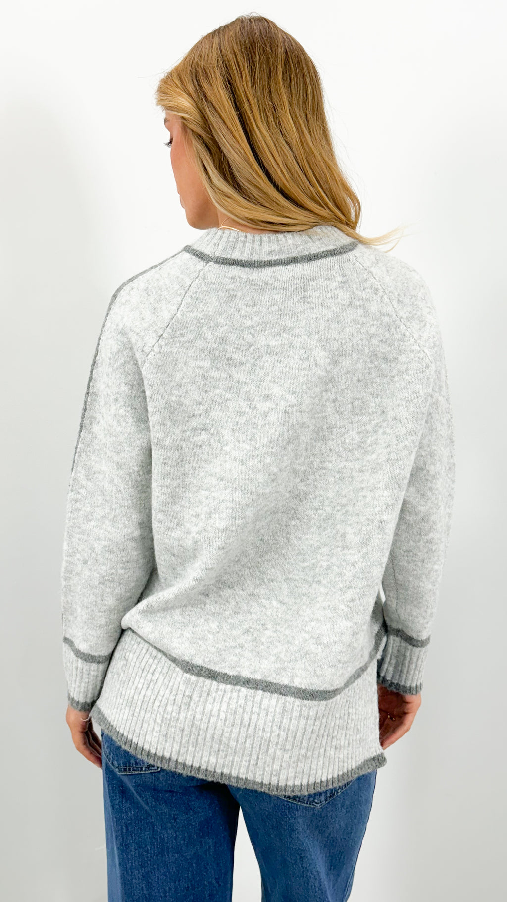 NAOMI KNIT - GREY