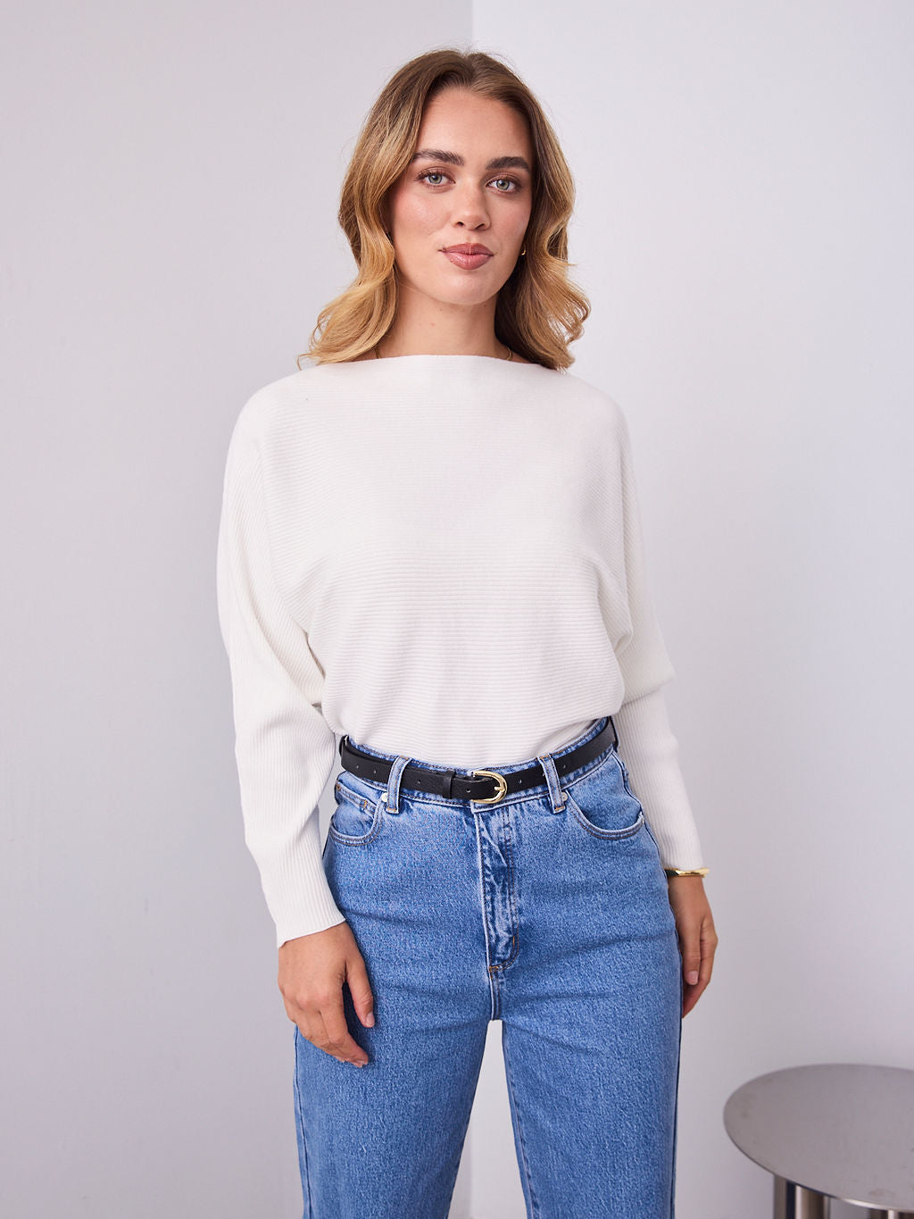 MONA KNIT - WHITE