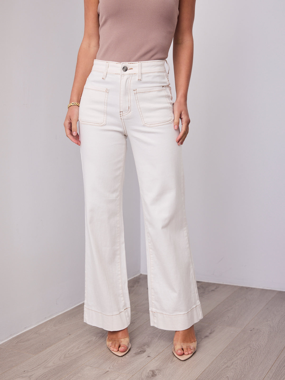 FITZROY JEAN - OFF WHITE