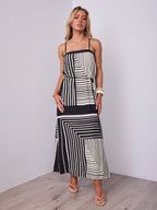 MORGAN DRESS - STRIPE
