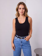 VUE TANK TOP - BLACK
