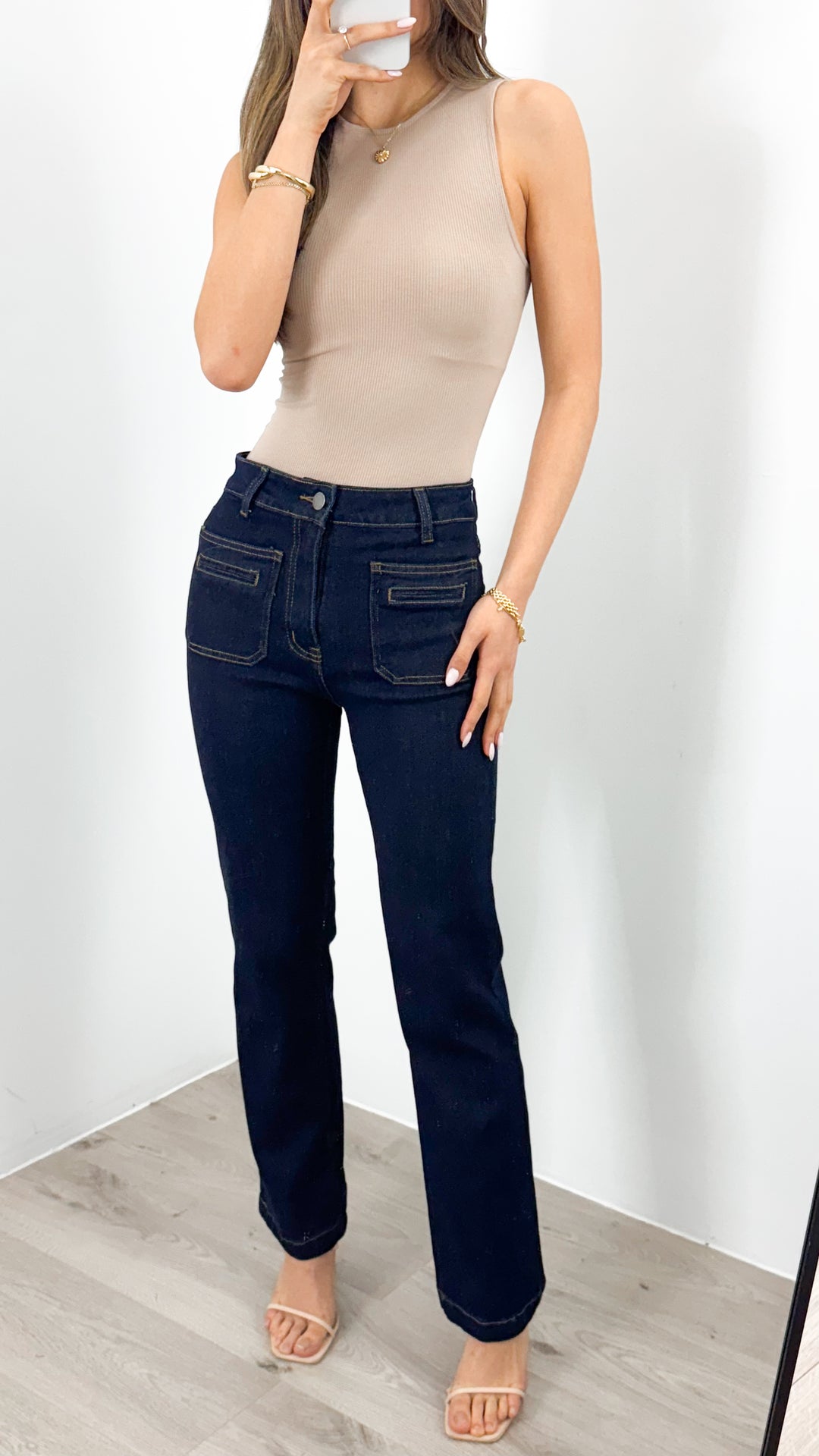 JACKSON STRAIGHT LEG JEAN - INDIGO BLUE