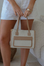 MARC HANDBAG - BEIGE