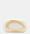 CELINA STATEMENT CLUTCH - WHITE