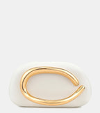 CELINA STATEMENT CLUTCH - WHITE