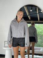 FRASER BOMBER JACKET - GREY
