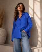 BLANCO SHIRT - COBOLT BLUE