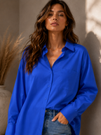BLANCO SHIRT - COBOLT BLUE