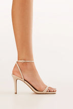 'BILLINI' UMAIRA HEEL - NUDE PATENT