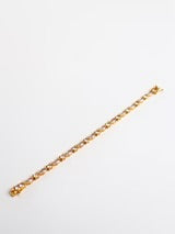 VINTAGE PETITE 18K GOLD PLATED DIAMONTE BRACELET - GOLD