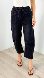 JASON JOGGERS - WASHED BLACK
