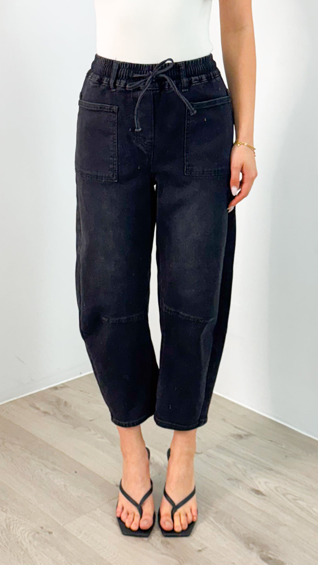 JASON JOGGERS - WASHED BLACK