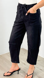JASON JOGGERS - WASHED BLACK