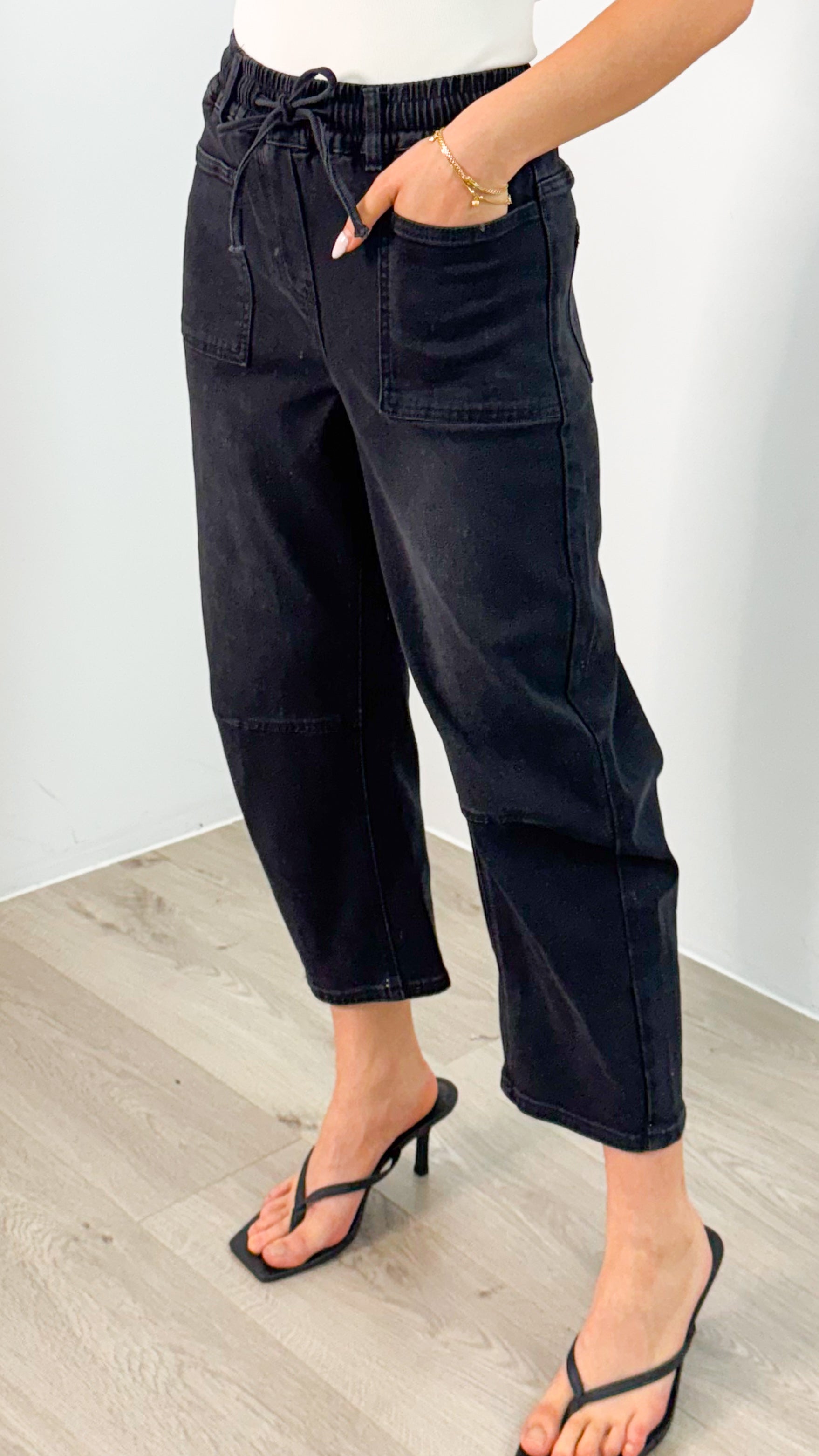JASON JOGGERS - WASHED BLACK