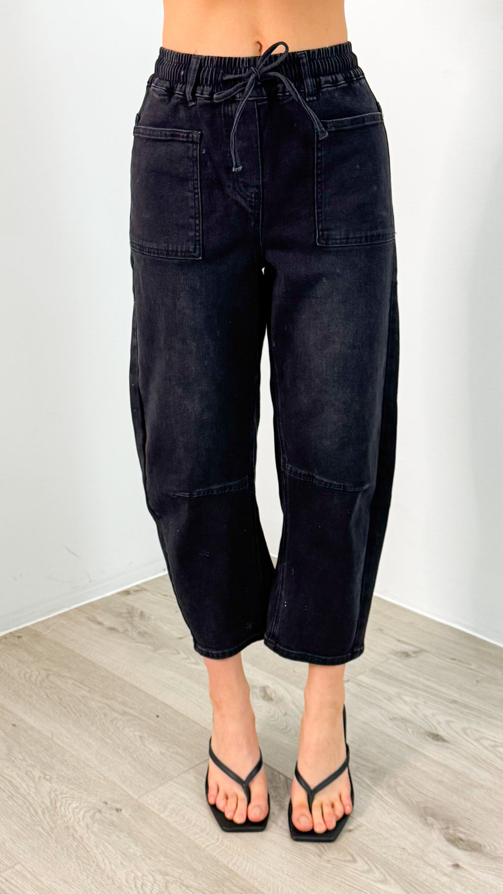 JASON JOGGERS - WASHED BLACK