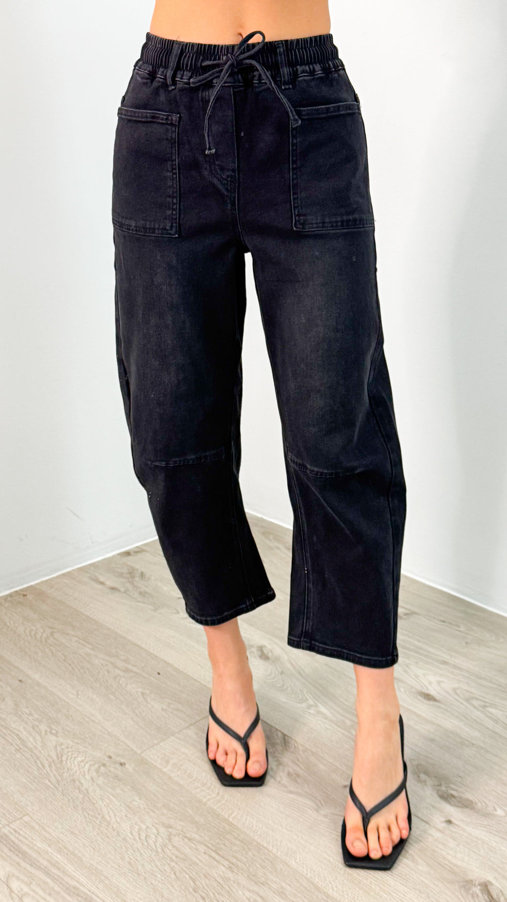 JASON JOGGERS - WASHED BLACK