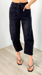 JASON JOGGERS - WASHED BLACK