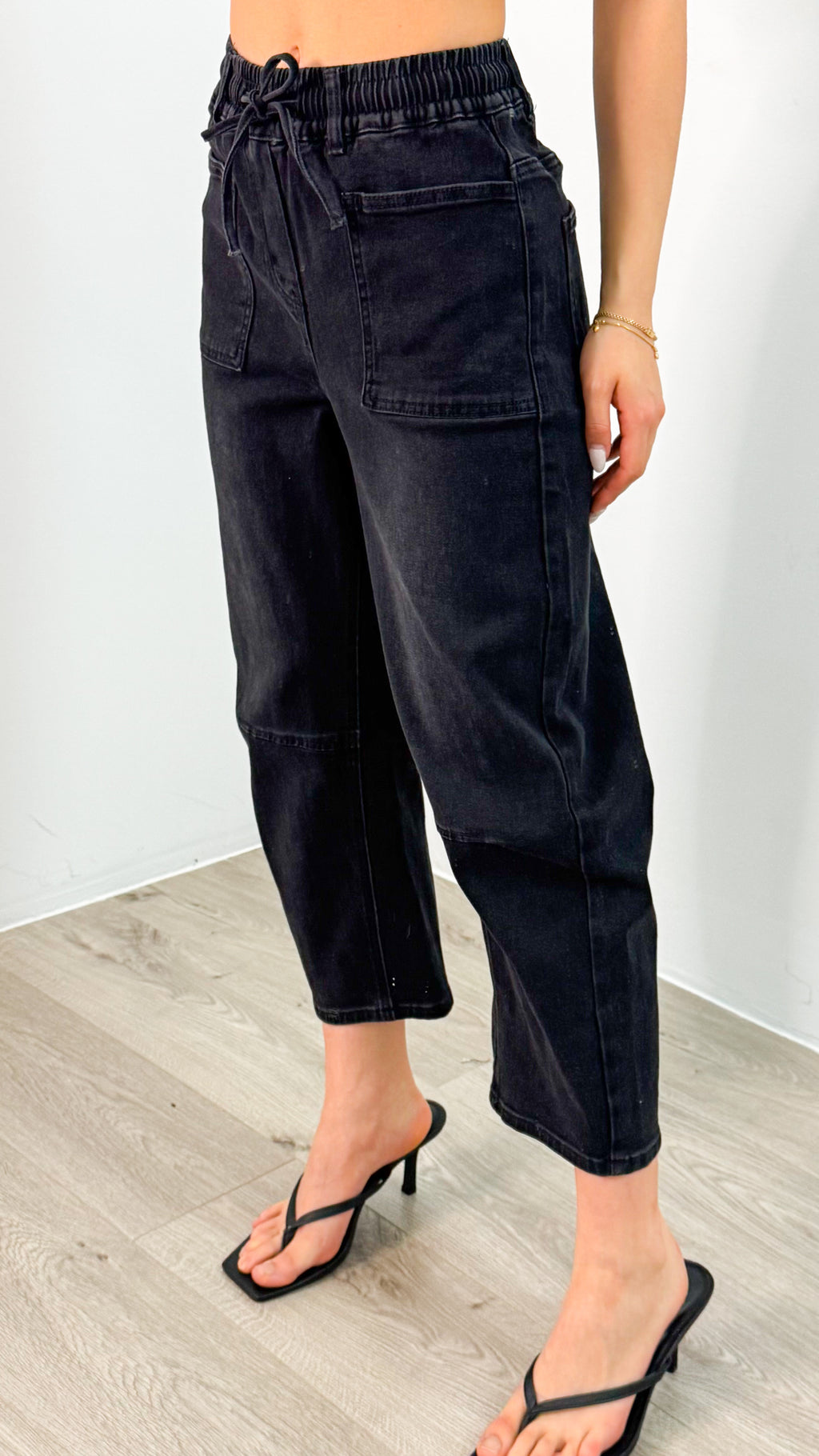 JASON JOGGERS - WASHED BLACK
