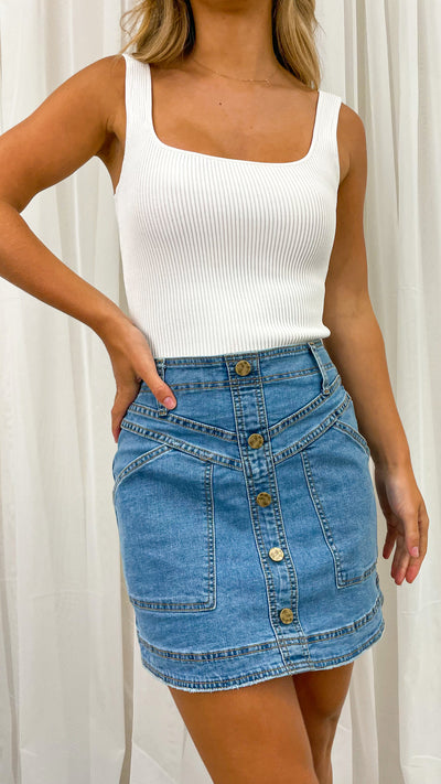 MARSHALL SKIRT - DENIM