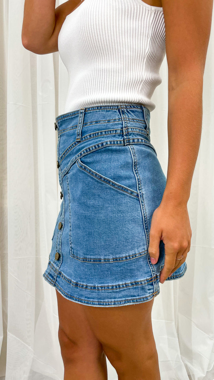 MARSHALL SKIRT - DENIM