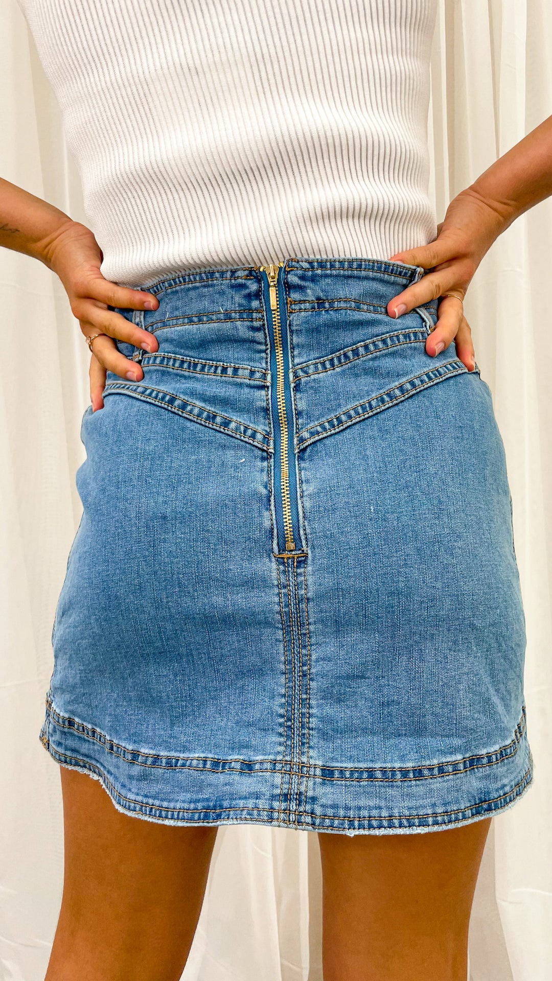 MARSHALL SKIRT - DENIM