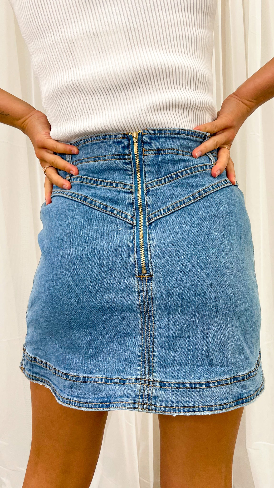 MARSHALL SKIRT - DENIM