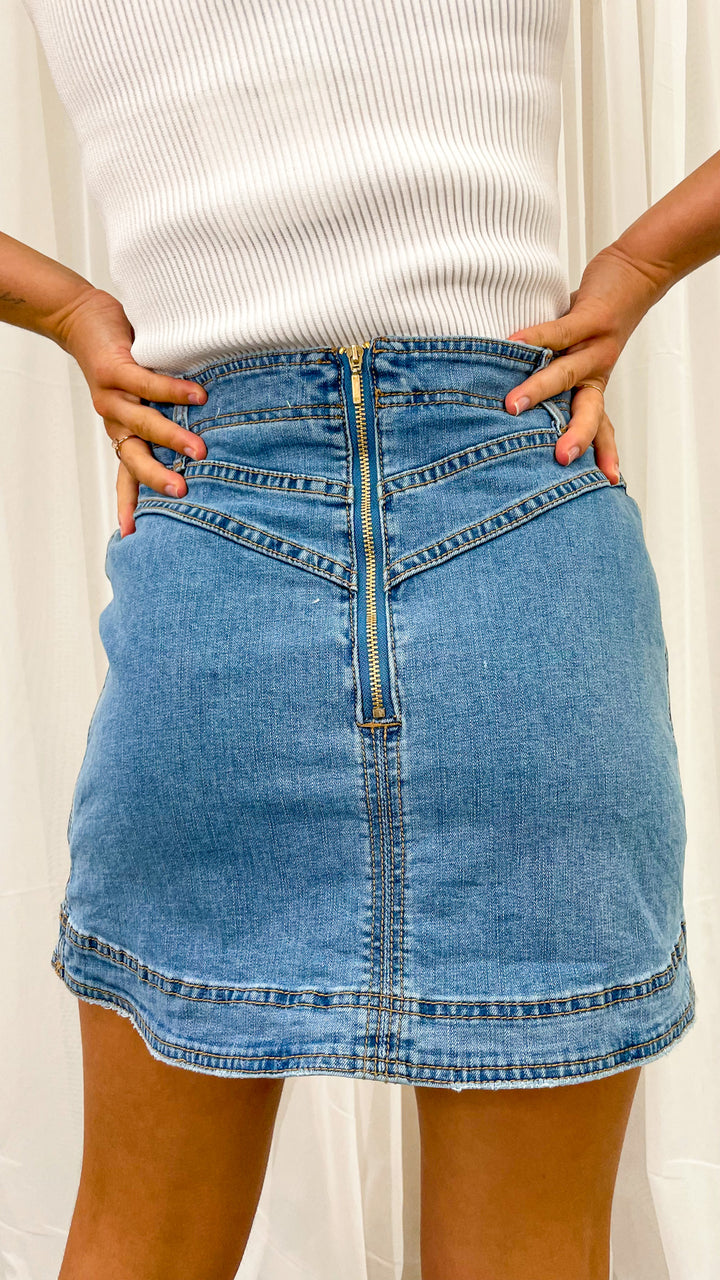 MARSHALL SKIRT - DENIM