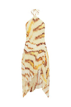 'RUNAWAY THE LABEL' ANGELINE HANDKERCHIEF MINI DRESS - CAMELLIA